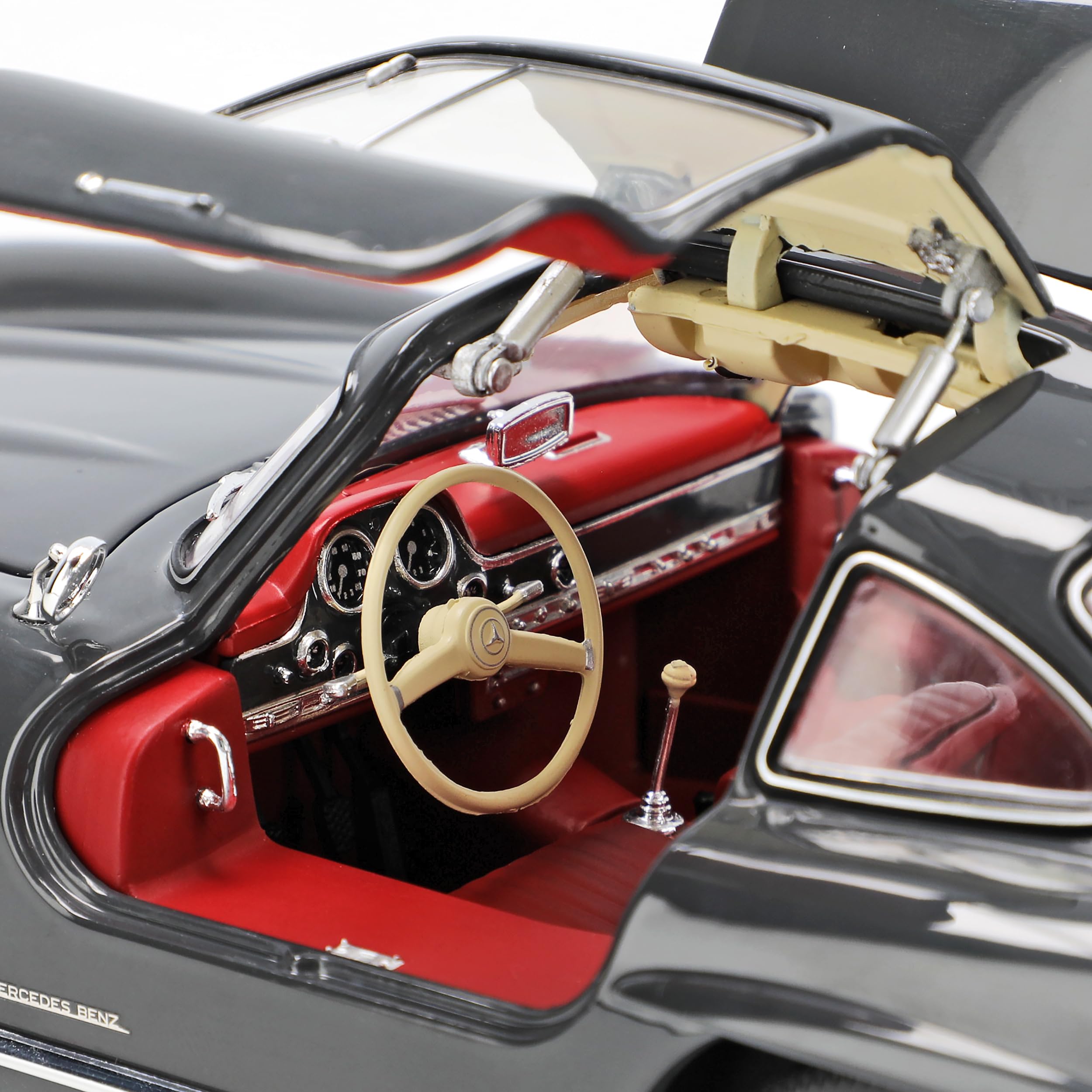 Mercedes-B 300SL SL-Klasse Coupe Grau W198 1954-1963 Flügeltürer 1